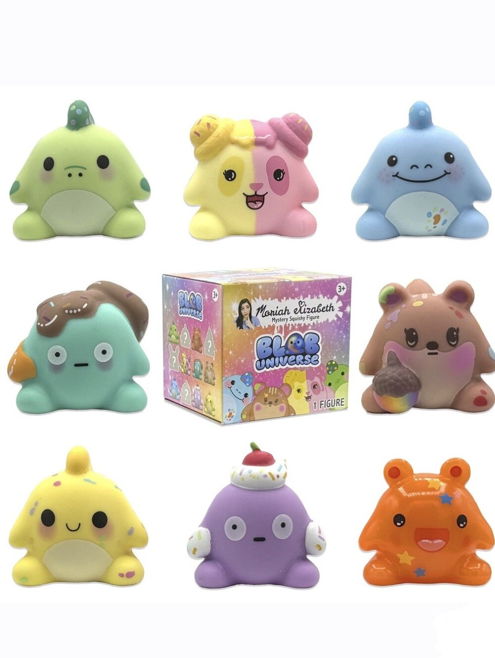 Mariah Elizabeth Blob Universe Mystery Squishy Figure - Assorted Colors *NIB*